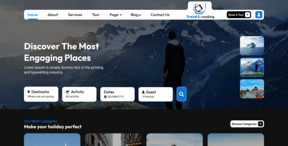 Tour Planner eBooking (WordPress)