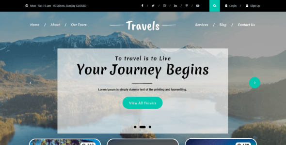 Tour Traveler (WordPress)