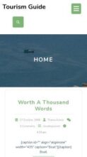 Tourism Guide (screenshot mobile)
