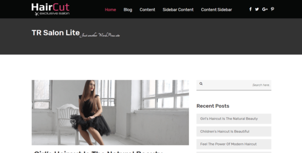 TR Salon Lite (WordPress)