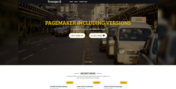 Transpo-x (WordPress)