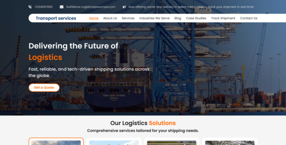 Transport Services (WordPress)