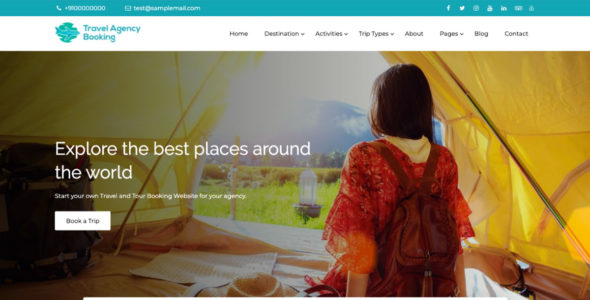 Travel Agency Booking (WordPress)