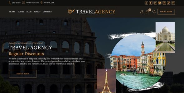 Travel Agency WDA (WordPress)