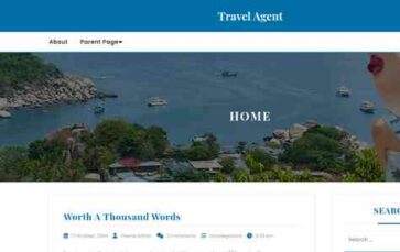 Travel Agent (screenshot desktop)