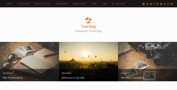 Travel Blogs (WordPress)