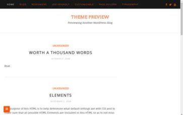 Travel Blogs (screenshot desktop)