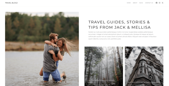 Travel Blogz (WordPress)