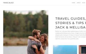 Travel Blogz (screenshot desktop)