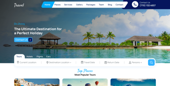 Travel Booking Offers (WordPress)