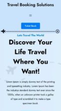 Travel Booking Solutions (screenshot mobile)