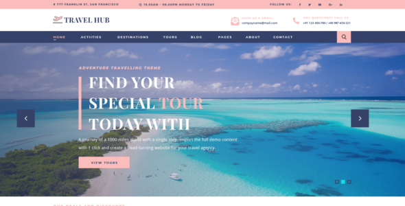 Travel Hub (WordPress)