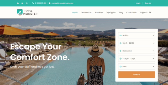 Travel Monster (WordPress)
