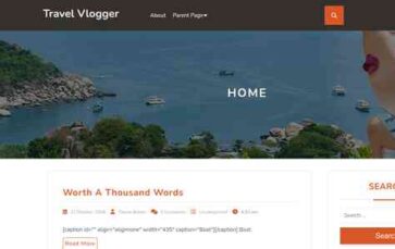 Travel Vlogger (screenshot desktop)