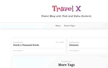 Screenshot Desktop Travel X (screenshot desktop)