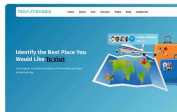 Traveler Booking (screenshot desktop)
