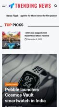 TrendingNews (screenshot mobile)