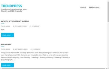 TrendPress (screenshot desktop)