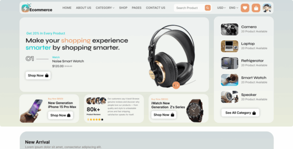 Trendy Storefront (WordPress)