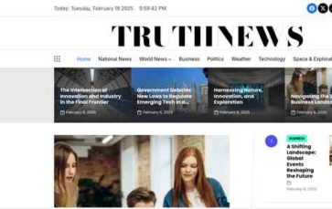 TruthNews (screenshot desktop)