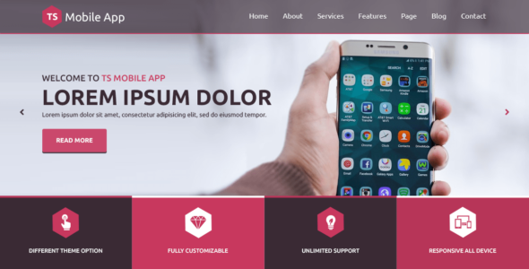 TS Mobile App (WordPress)