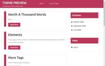 TS Mobile App (screenshot desktop)