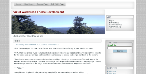 TSWPlain (WordPress)