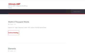 Ultimate AMP (screenshot desktop)