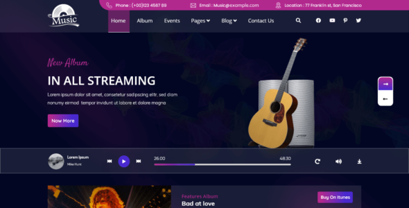 Ultimate Audio Streaming (WordPress)