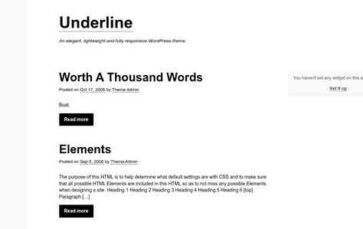 Underline (screenshot desktop)