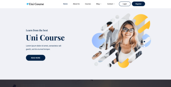 Uni Course (WordPress)