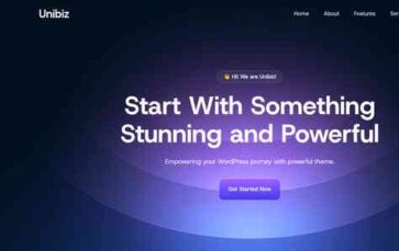 Unibiz (screenshot desktop)