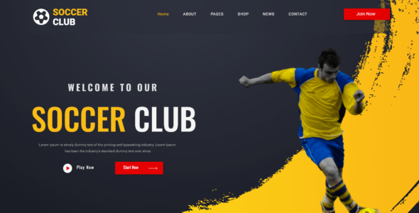 United Soccer Club (WordPress)