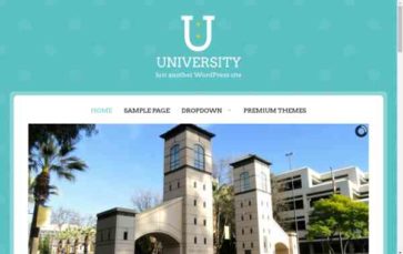 University (Viva Themes) (screenshot desktop)