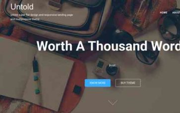 Untold (screenshot desktop)