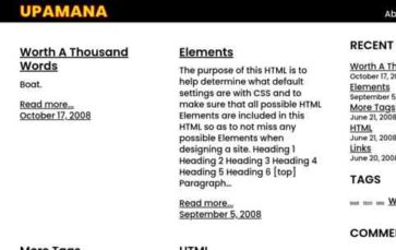 Upamana (screenshot desktop)