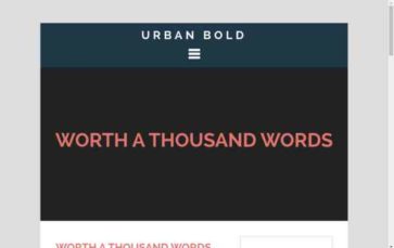 Urban Bold (screenshot desktop)