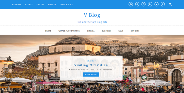 V Blog (WordPress)