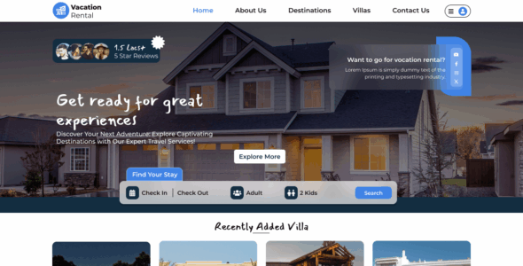 Vacation Rental Lite (WordPress)