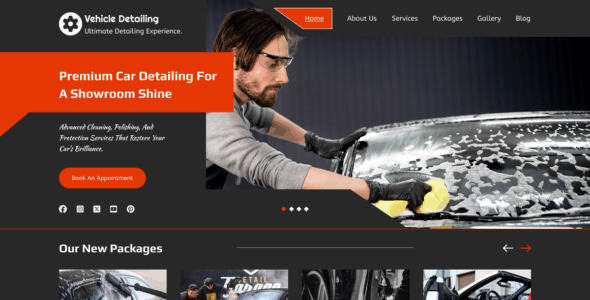 Vehicle Detailing (WordPress)