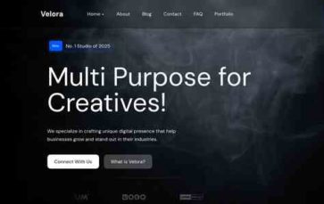 Velora (screenshot desktop)