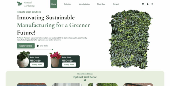 Vertical Gardening (WordPress)