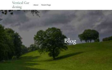 Vertical Gardening (screenshot desktop)