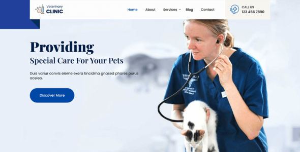 Vet Clinic Lite (WordPress)