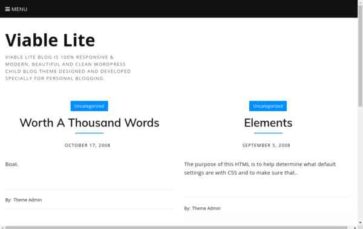 Viable Lite (screenshot desktop)