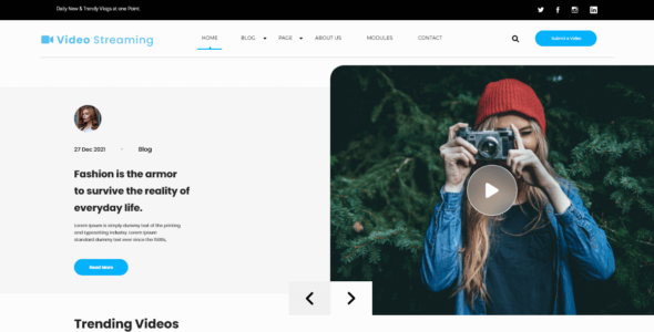 Video Streaming (WordPress)