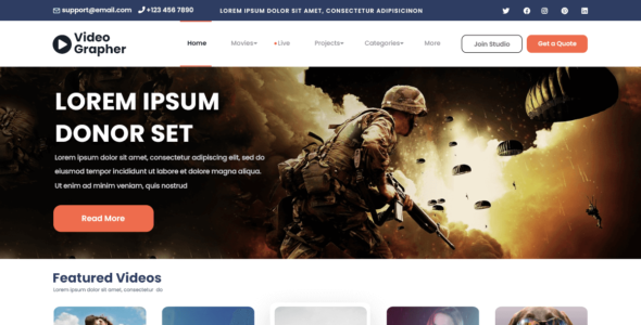 Videography (WordPress)