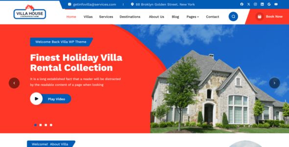 Villa Estate Zone (WordPress)