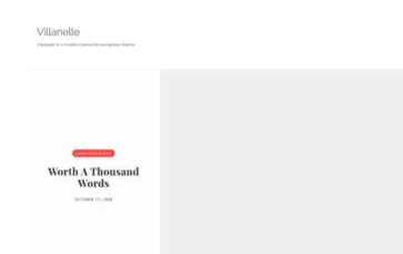 Villanelle (screenshot desktop)