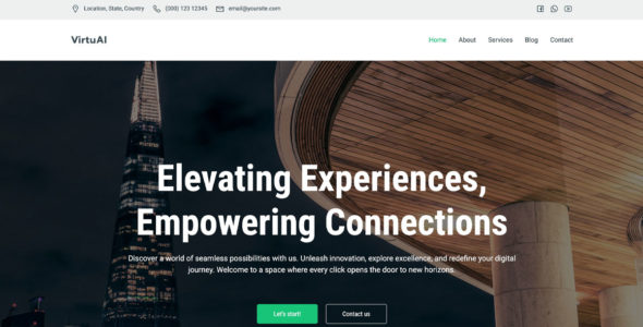 VirtuAI (WordPress)